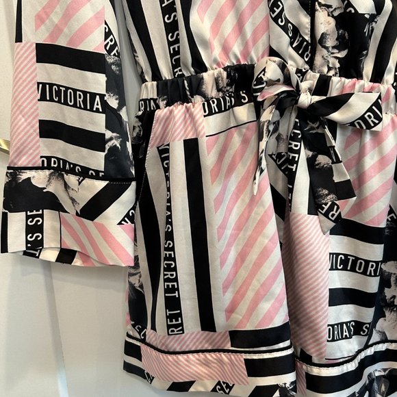 Victoria's Secret Satin PJ Romper - Picture 3 of 5